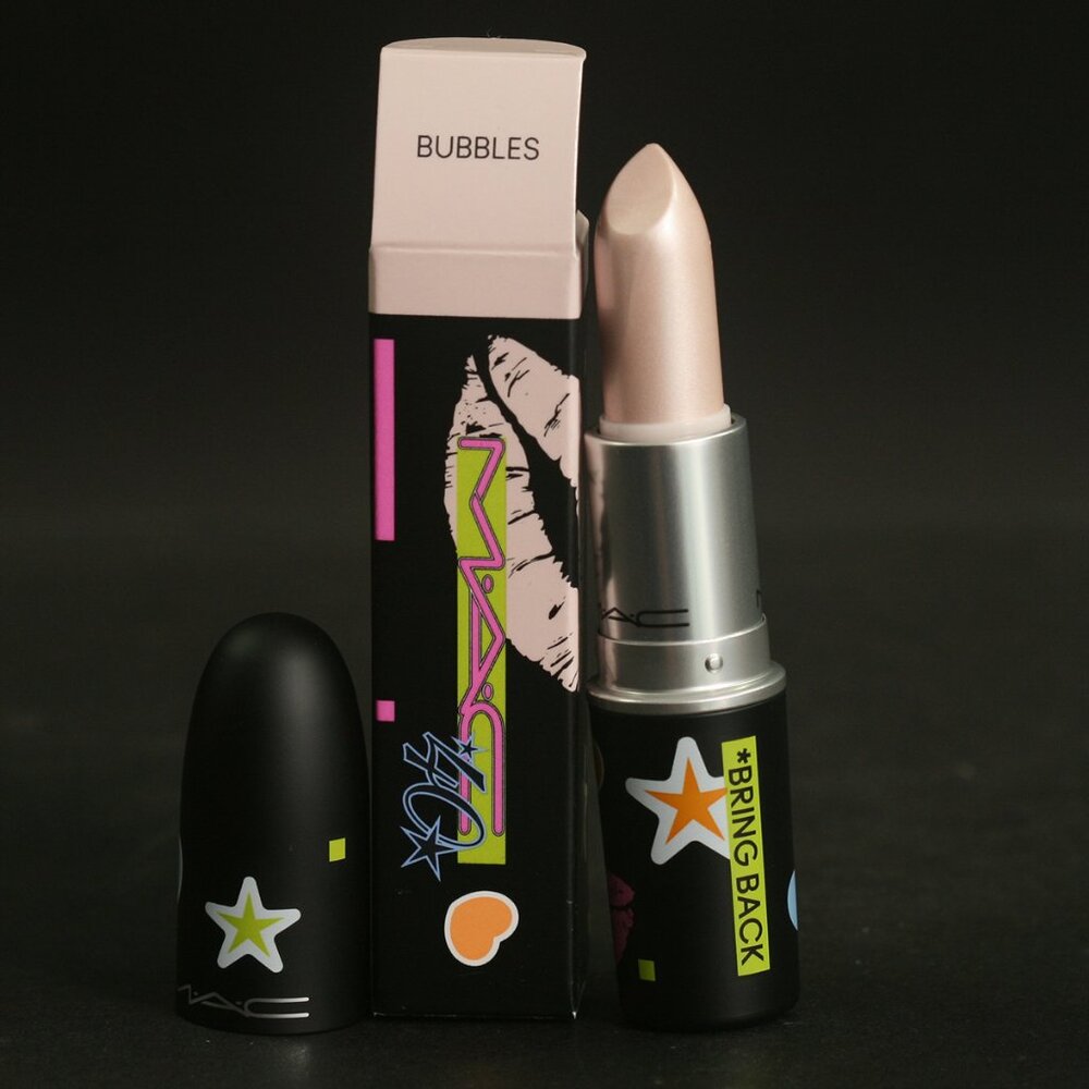 MAC Bubbles lipstick 40th Anniversary special